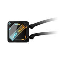 GIGABYTE 360mm AIO Liquid CPU Cooler - ARGB, Teflon Tubing, Black GIGABYTE 360mm AIO Liquid CPU Cooler - ARGB, Teflon Tubing, Black